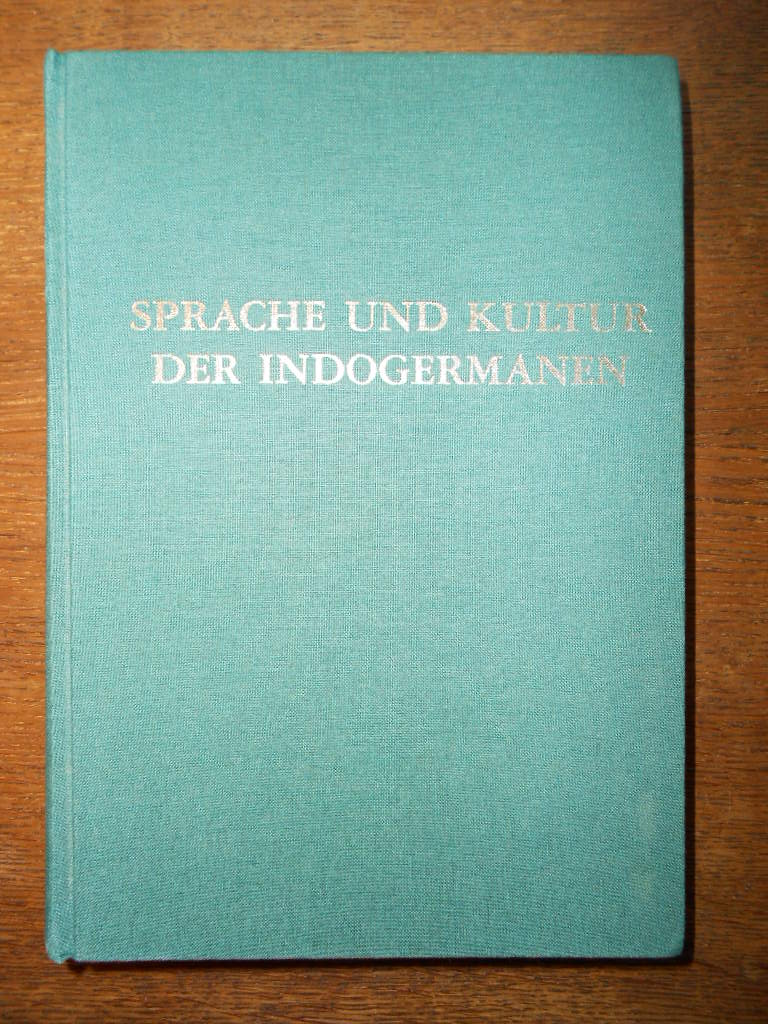 Sprache und Kultur der Indogermanen. Akten der X. Fachtagung der Indogermanischen Gesellschaft, Innsbruck, 22.-28. September 1996