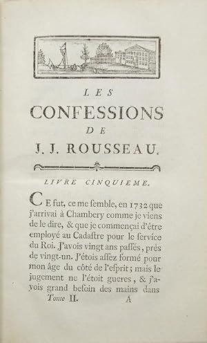 Confessions de rousseau dissertation