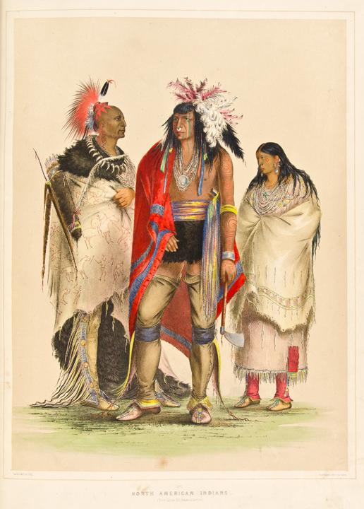 North American Indian Portfolio, Hunting Scenes and amusements of the Rocky Mountains and Prairies of America.