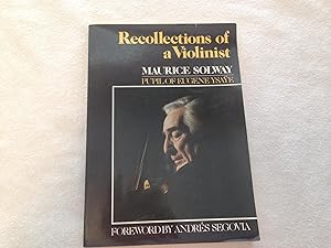 Recollections of a violinist