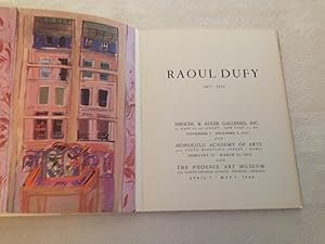 Raoul Dufy 1877 - 1953