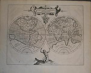 (Map of World): Utriusque Hemispherii Delineatio.
