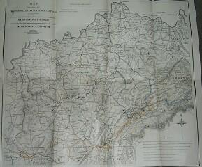 (Map of Tennessee, Kentucky): Map Exhibiting the Chattanooga & East Tennessee Campaigns in conjun...