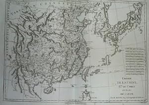 (Map of China, Taiwan, Golf of Tonkin, Japan, Korea): Empire De La Chine, Rme. De Coree et Isles ...