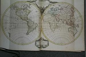 (World Map- Double Hemispheres): Mappe - Monde Par Le S. Robert De Vaugondy.1780