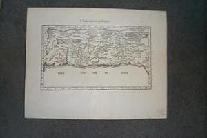 (Map of Israel-- Palestine, Jordan, Holy Land, 12 tribes): Tabula nova terrae Sanctae