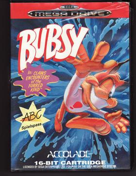 Mega Drive. BUBSY - In: Claws Encounters Of The Furred Kind. Ohne Altersbegrenzung.