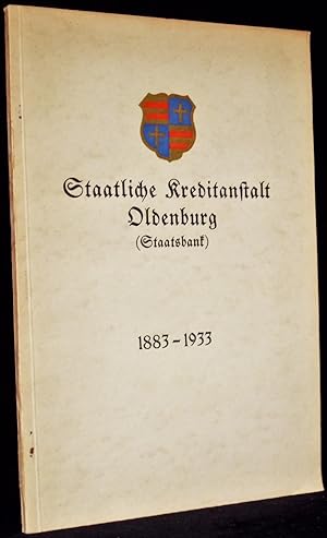 50 (fünfzig) Jahre Staatliche Kreditanstalt Oldenburg (Staatsbank) 1883 - 1933, 1. November