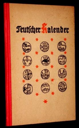 Teutscher Kalender. Nachdruck der Holzschnitte aus dem deutschen Kalender Augsburg 1490 bei Hanns...