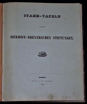 Stamm-Tafeln (Stammtafeln) für die Diekhoff-Dreyerschen Stiftungen