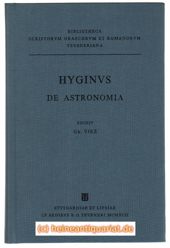 Hygini de astronomia