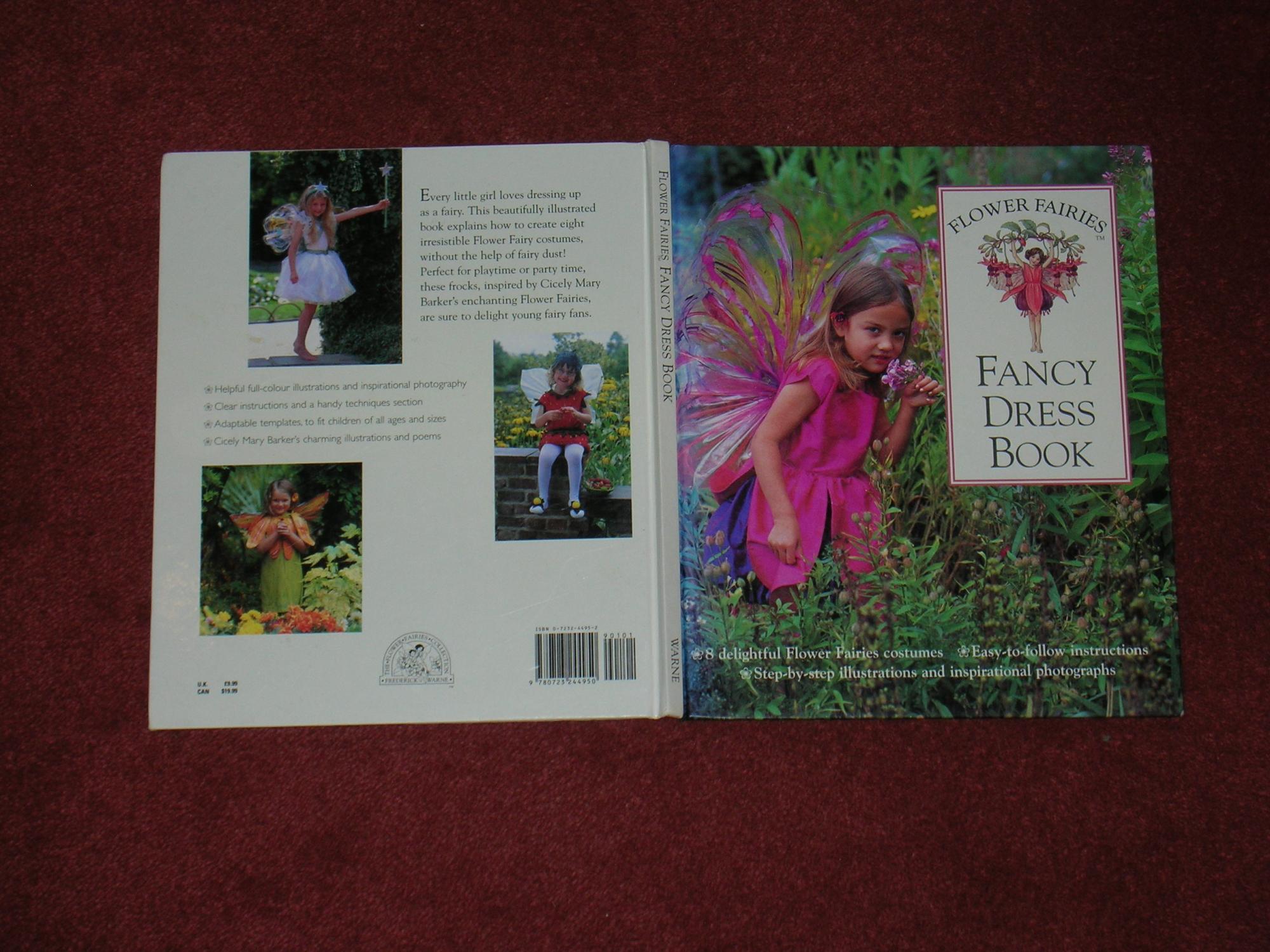 Flower Fairies Fancy Dress Book Flower Fairies Fancy Dress Book Frederick Warne London 9780723244950 Hard Cover First Edition Hencotes Books Penny Pearce
