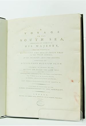 A Voyage to the South Sea, undertaken by command of His Majesty, For the purpose of conveying the...