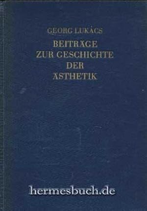 Beiträge zur Geschichte der Ästhetik., Widmung von Albert Wilkening.