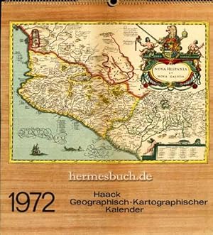 Haack Geographisch-Kartographischer Kalender 1972,