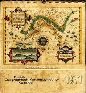 Haack Geographisch-Kartographischer Kalender 1971.,