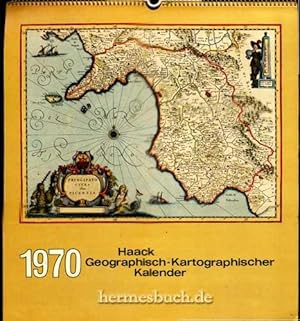 Haack Geographisch-Kartographischer Kalender 1970.,