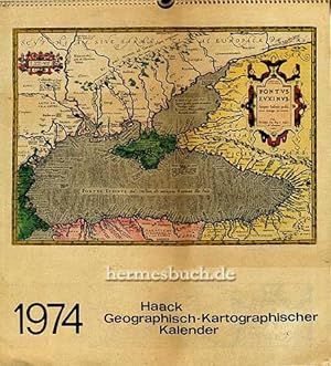 Haack Geographisch-Kartographischer Kalender 1974.,