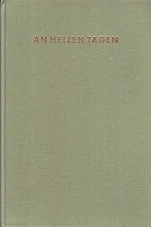 An hellen Tagen. Volksliederbuch für Posaunenchöre.