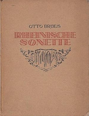 Rheinische Sonette. Mit Frontispiz und Titelzeichnung von Georg Poppe.