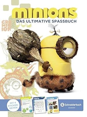 Minions - das ultimative Spaßbuch. Mit 4 Stickerseiten.