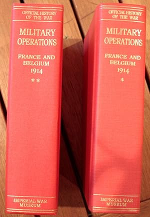 Military Operations : France And Belgium 1914 2 Volumes