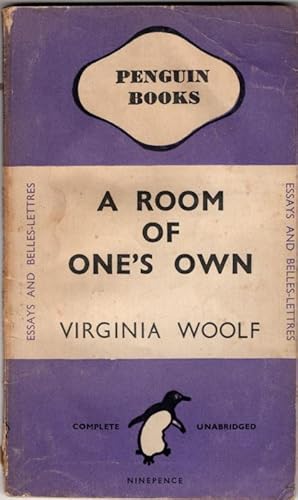 Woolf Woolf Penguin A Room Of One Own First Edition