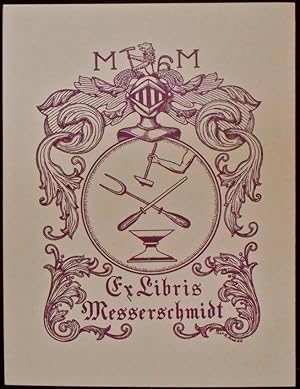 Bookplate. Ex-libris para Messerschmidt