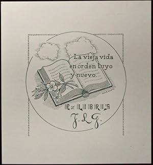 Ex-libris para J. L. G.