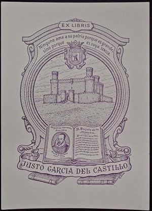 Ex-libris para Justo García del Castillo