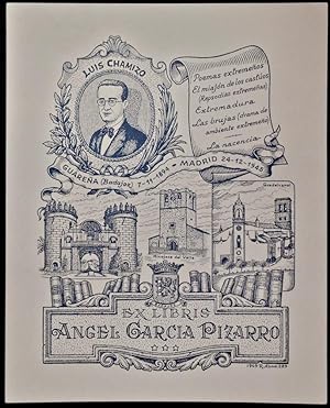 Ex-libris para Ángel García Pizarro