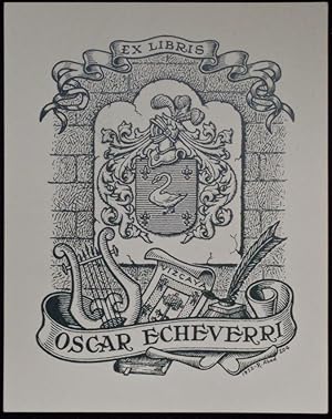 Ex-libris para Oscar Echeverri