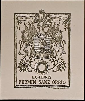 Ex-libris para Fermín Sanz Orrio