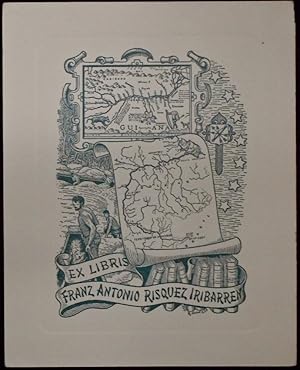 Ex libris para Franz Antonio Risquez Iribarren