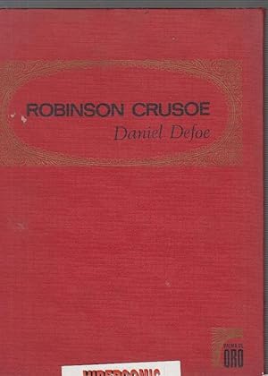 ROBINSON CRUSOE / DANIEL DEFOE / PALMA DE ORO Nº 6. -ED. BRUGUERA 1974