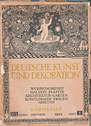 Deutsche Kunst und Dekoration (German Art and Decoration), Oct. 1915