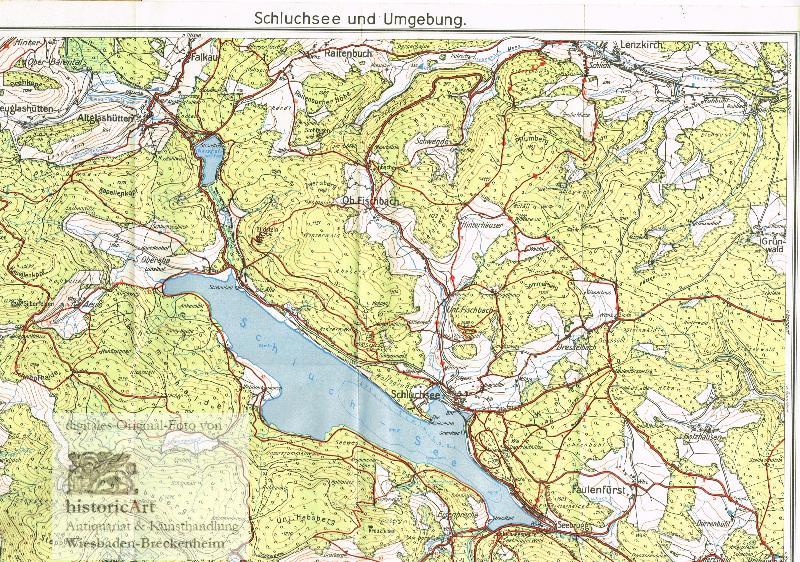 Schluchsee Karte