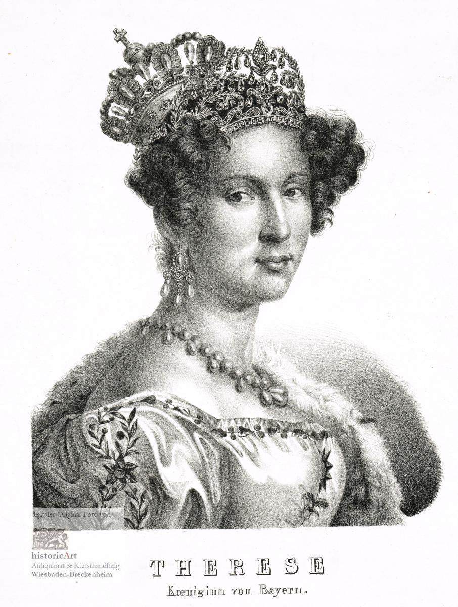 therese von sachsen hildburghausen koenigin von bayern - ZVAB