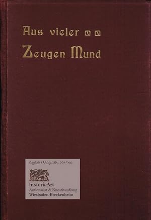 Aus vieler Zeugen Mund. 52 Predigten von schweizerischen Geistlichen. Band XXII