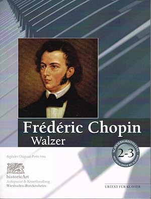 Frederic Chopin (1810-1849). Walzer. Urtext für Klavier. Valses for piano pour piano. Schwierigke...