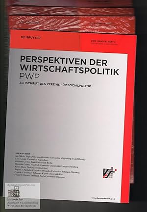 Perspektiven der Wirtschaftspolitik. PWP. Zeitschrift des Vereins für Socialpolitik. Band 16. Vol...