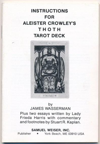 Instruction booklet for Aleister Crowley's 