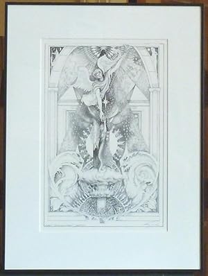 A signed, numbered, limited-edition print of an original tarot design "Last Judgement" by Leigh M...