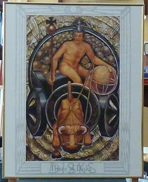 A poster-sized reproduction of the design for the tarot card 