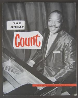 Count Basie & Joe Williams Signed Original 1957 English Concert Tour Jazz Program