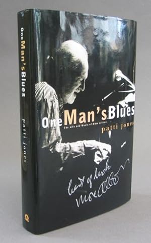 One Man's Blues: The Life and Music of Mose Allison [Twice SIGNED By Mose Allison]