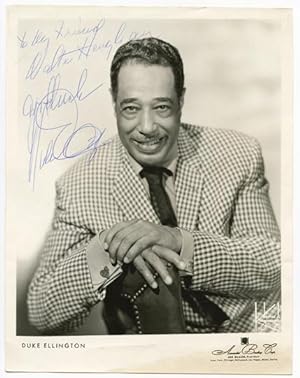 Duke Ellington Signed Original Black & White Photograph