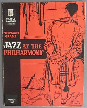 Jazz At The Philharmonic, Original 1962 UK Concert Tour Program SIGNED By Ella Fitzgerald, Roy El...