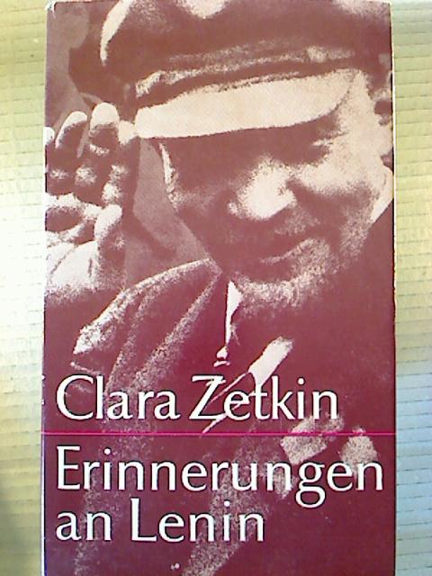 Erinnerungen an Lenin., - Clara Zetkin