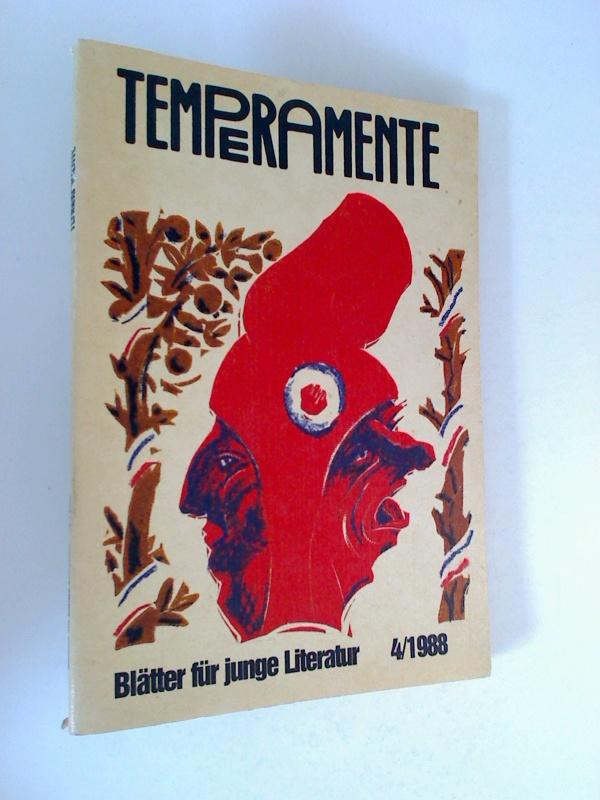Temperamente - Blätter für junge Literatur 4/1988